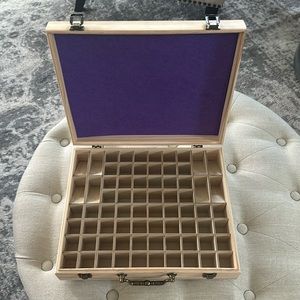 Essential oil storage box - Soligt. Holds 64 standard bottles and 8 rollers.